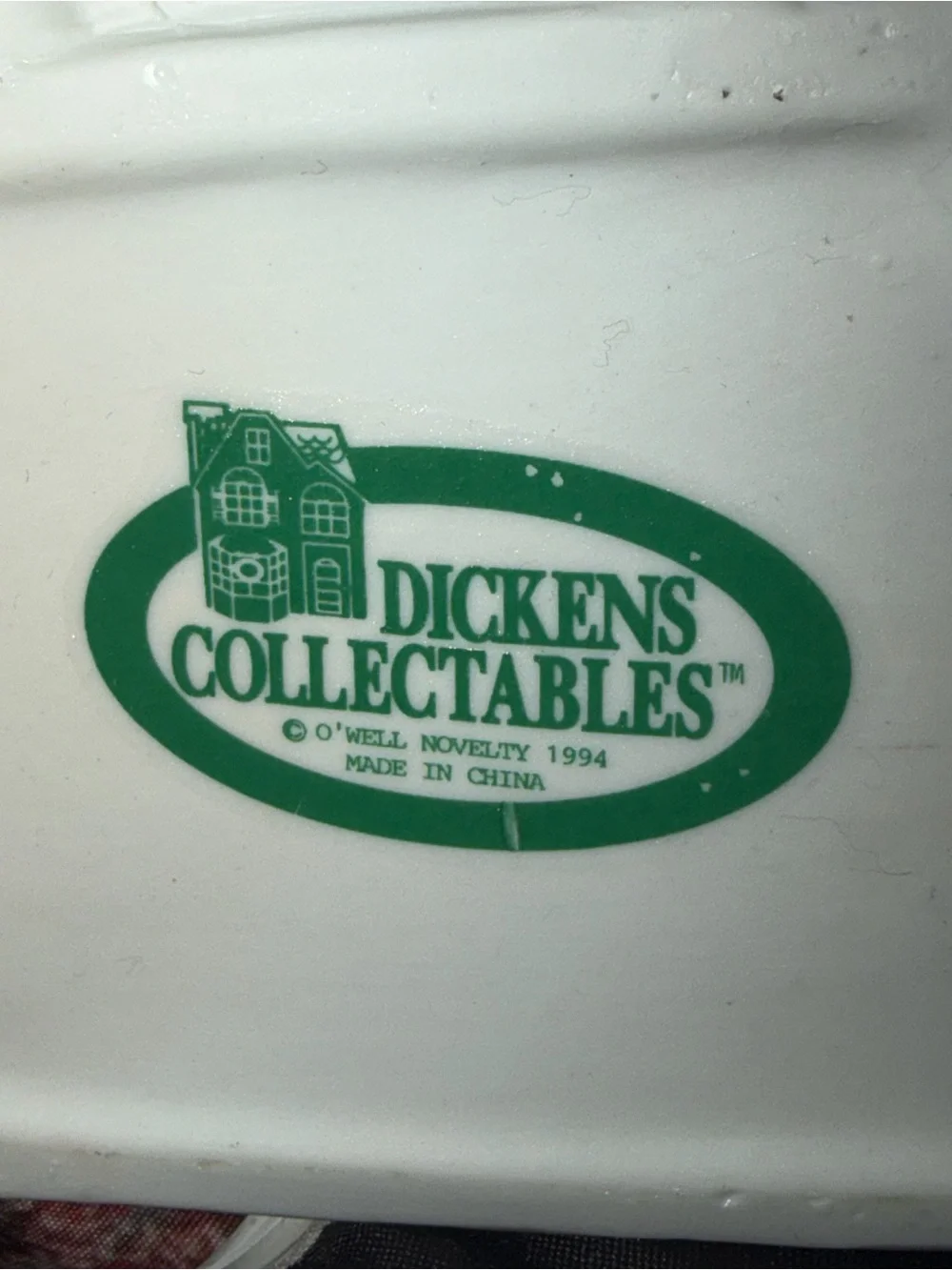 Dickens Collectibles 1994 Christmas Holiday House Classic Vintage Glass Works Us
